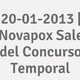 Logo 20-01-2013 | Novapox Sale del Concurso Temporal_312882