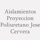 Logo Aislamientos Proyeccion Poliuretano Jose Cervera_161093
