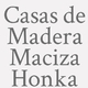 Logo Casas de Madera Maciza Honka_400139