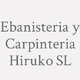 Logo Ebanisteria y Carpinteria Hiruko SL_368556