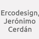 Logo Ercodesign, Jerónimo Cerdán_205659