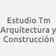 Logo Estudio Tm Arquitectura y Construcción_256834