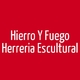 Logo Hierro Y Fuego Herreria Escultural