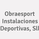 Logo Obraesport Instalaciones Deportivas, Sll_214252