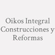 Logo Oikos Integral Construcciones y Reformas_186527