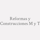 Logo Reformas y Construcciones M y T_295865