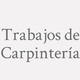 Logo Trabajos de Carpintería_254829