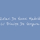 Logo Zelari De Nuzzi Madrid C/ Príncipe De Vergara