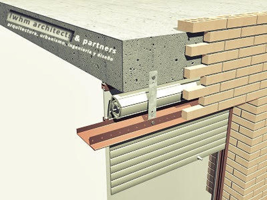 Detalle de la fachada