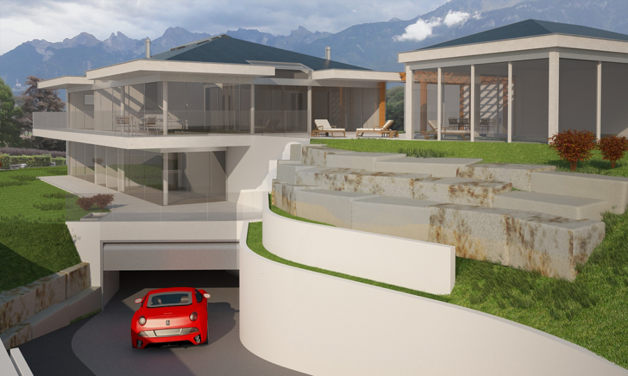 Vivienda unifamiliar en Ollon, Suiza