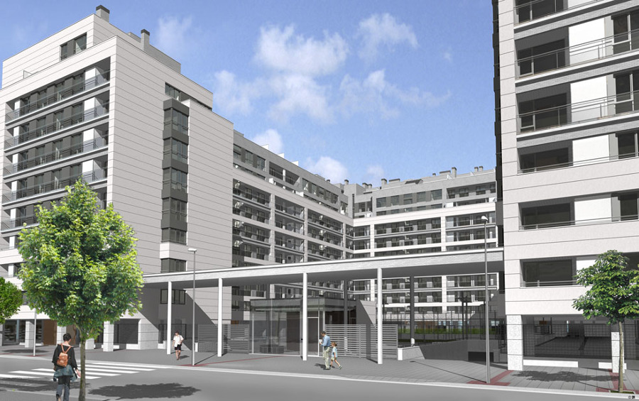 EDIFICIO RESIDENCIAL III MILENIO EN ZARAGOZA