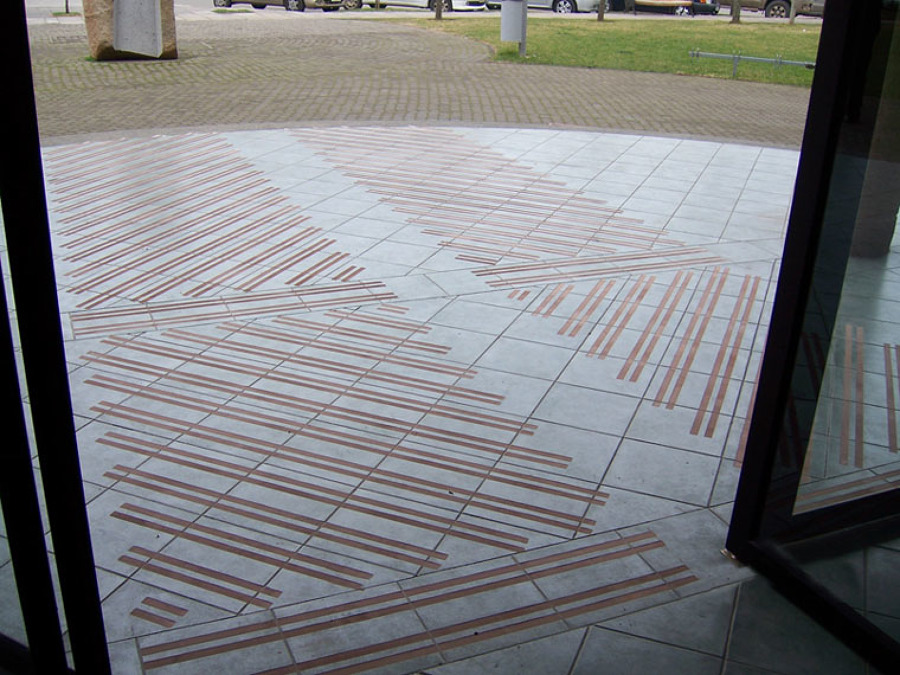 Suelo Tallado Antideslizante