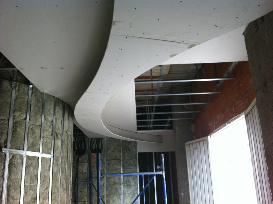 Techos con formas decoracion