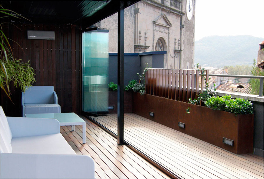 Cerramiento plegable terraza
