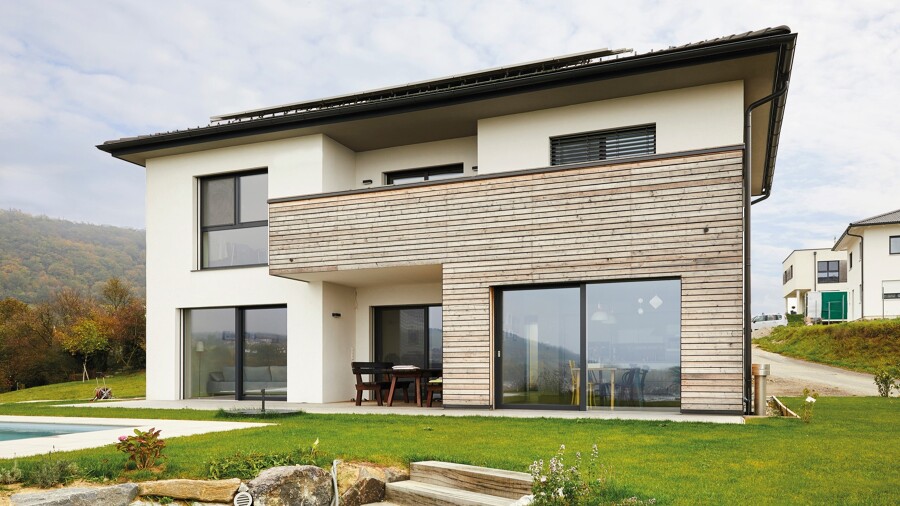 Vivienda vanguardista construida con Hormigón celular Ytong