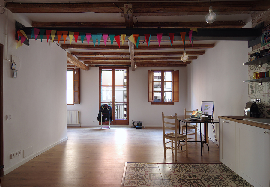 Piso en el Raval de Barcelona