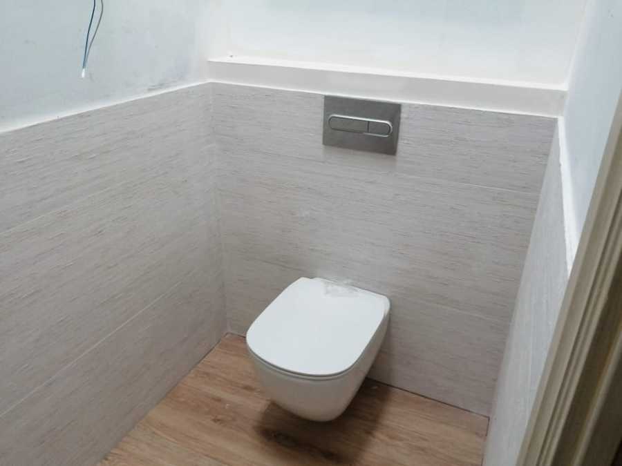 Colocación WC flotante