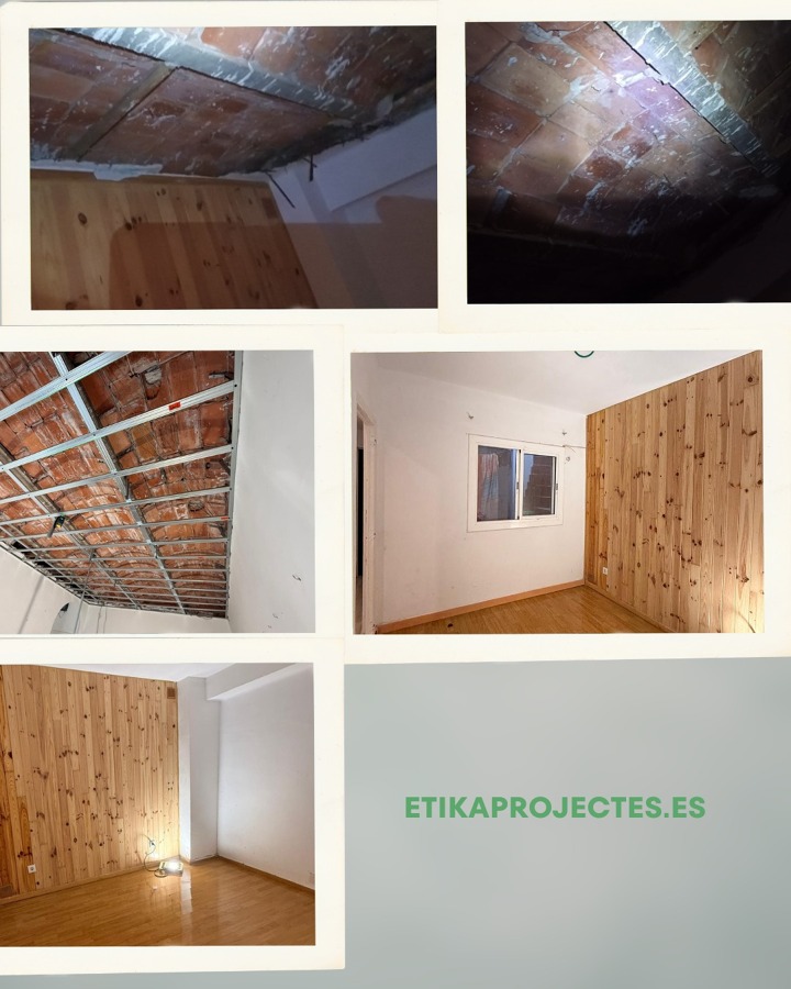 Instalación de techo de pladur