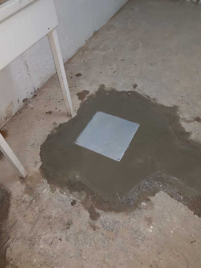 Construcción de arqueta