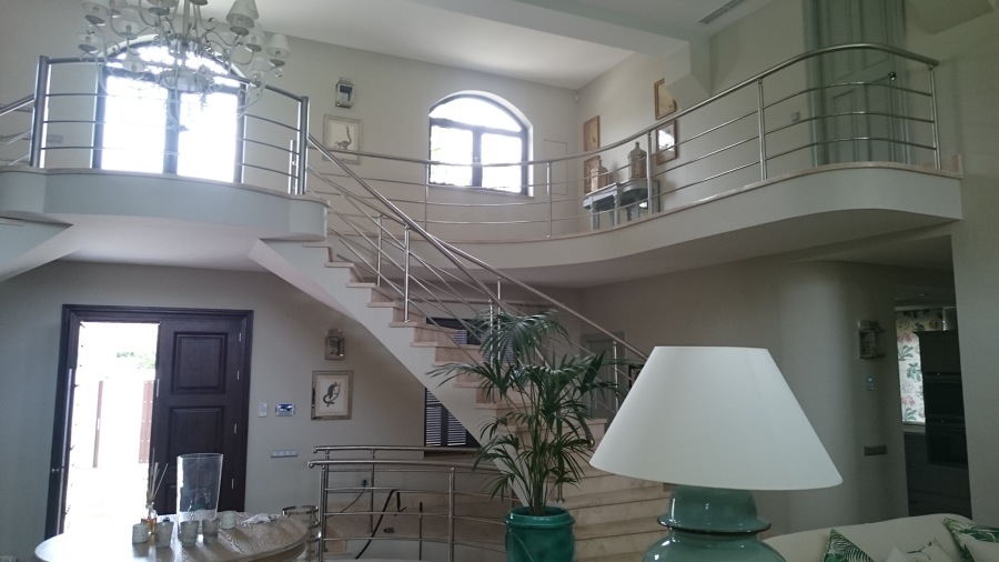 Barandilla de acero inoxidable