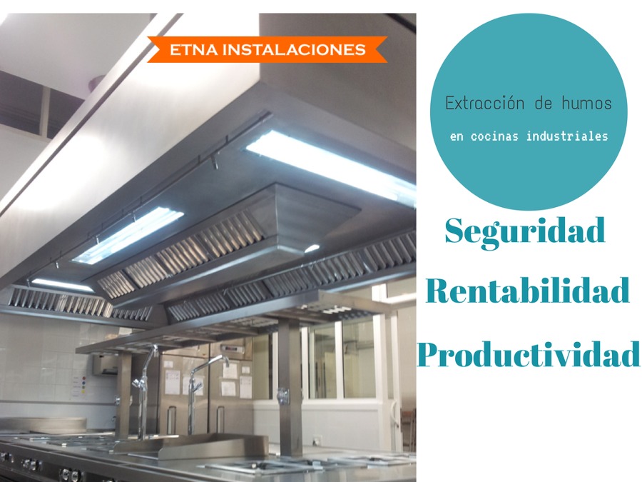 Maquinaria de cocina. Campanas extractoras