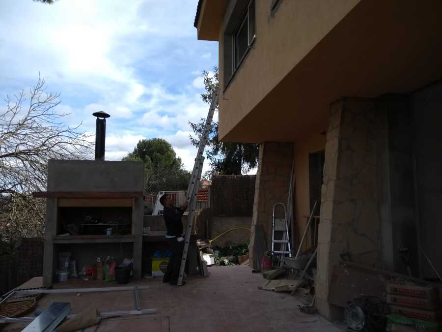 Reforma casa unifamilar en proceso