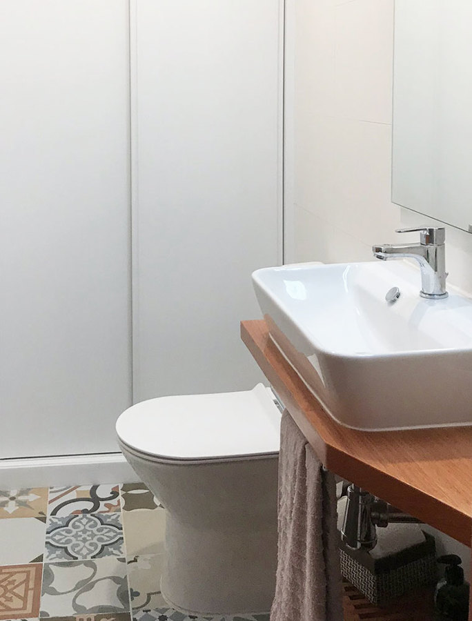 Reforma de un aseo para un adosado (El Rosario, Tenerife)