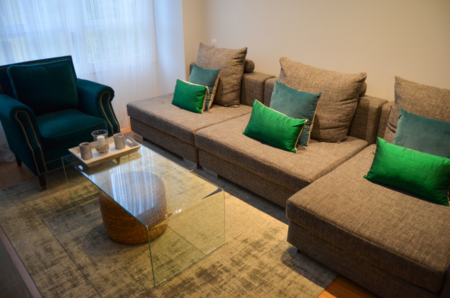 Salón-comedor Böho diseño