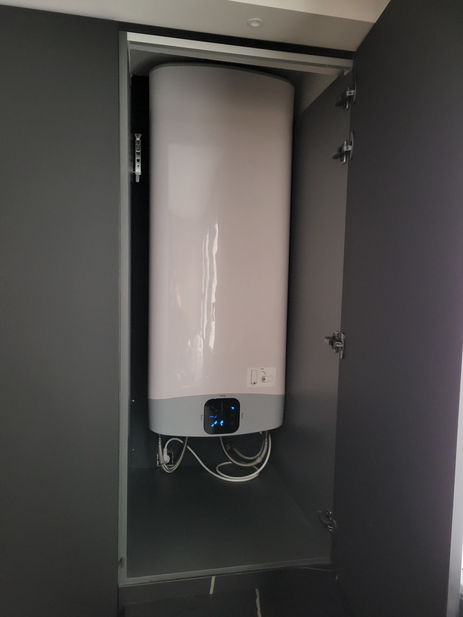 Termo eléctrico Fleck Duo