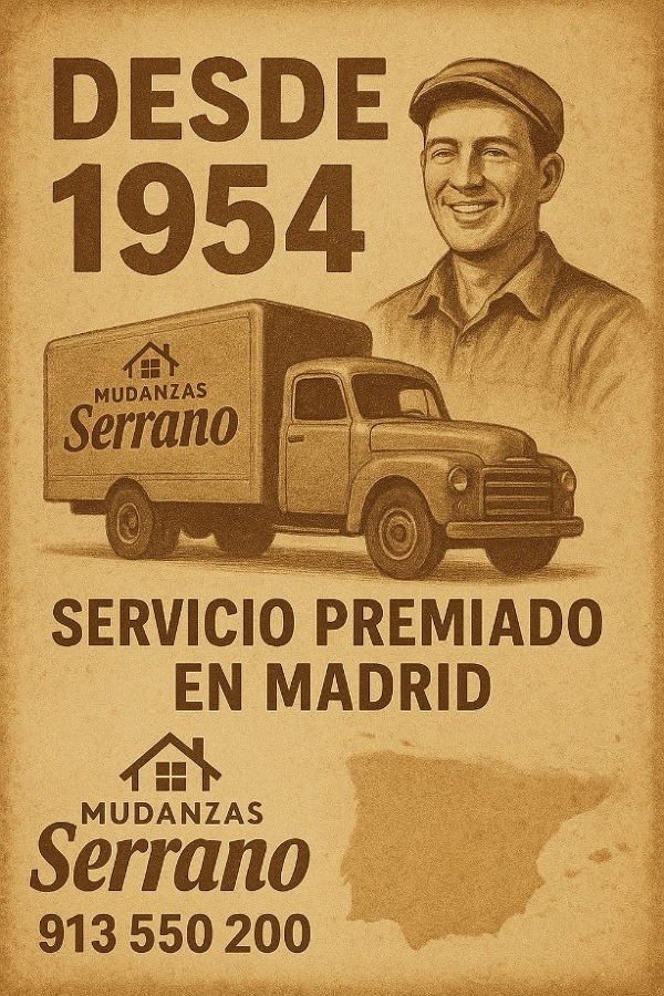 Historia y trayectoria de Mudanzas Serrano en Madrid