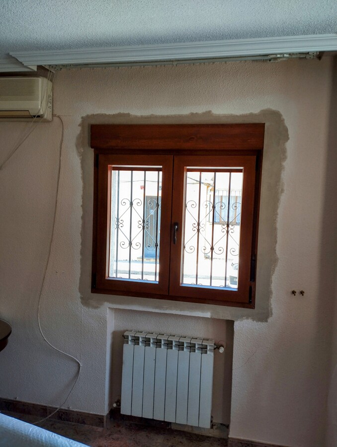 Ventana albañilería incluida