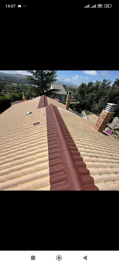 Caballete impermeabilizado