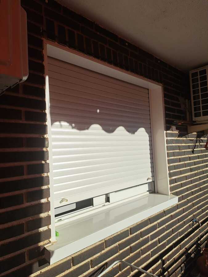 Forrado exterior chapa aluminio blanco