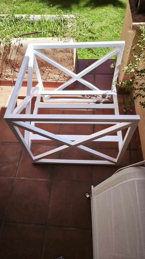 Steel garden furniture