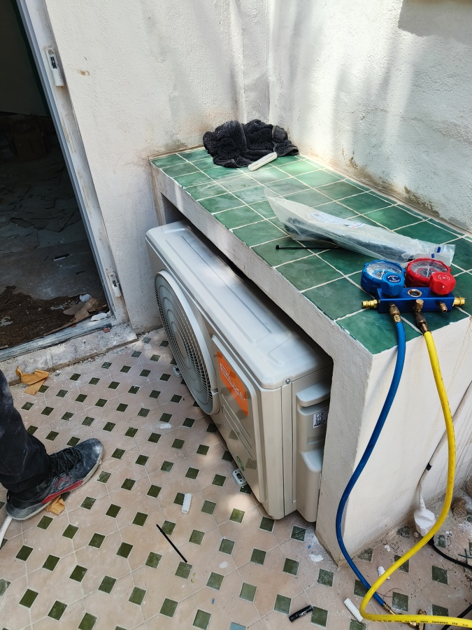 Instalación aíre acondicionado