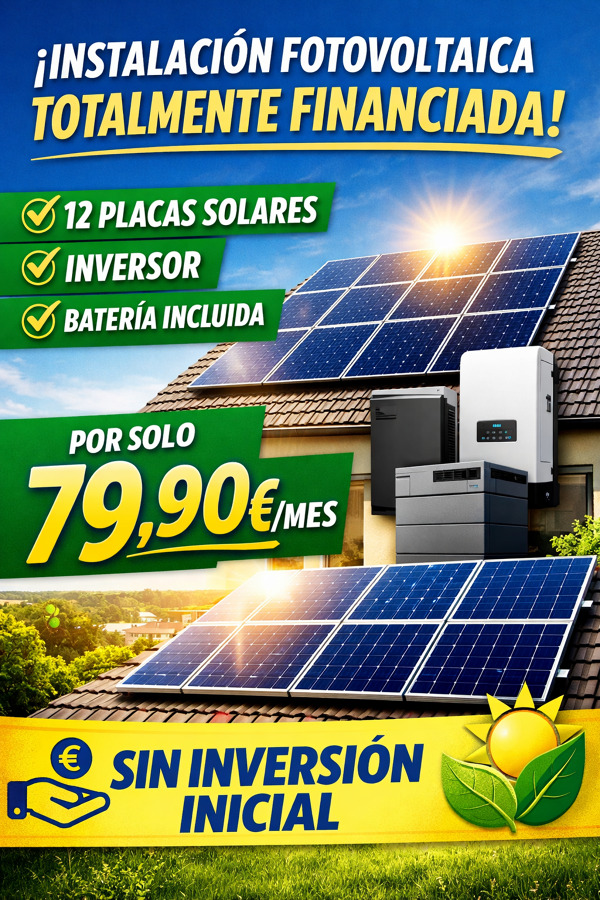 Promoción instalación fotovoltaica