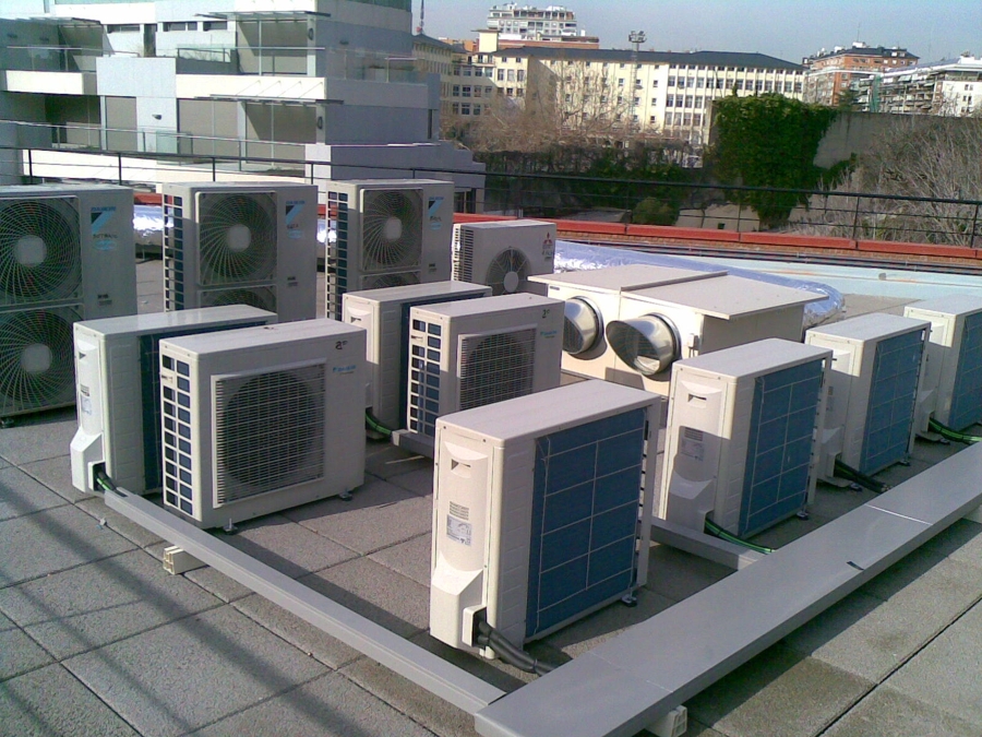 Instalación en edificio de oficinas 2