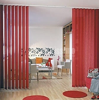 Cortinas, Tiendas, Instalación