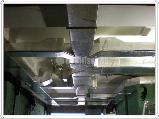 Aire Acondicionado, Conductos Fibra Vidrio