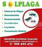 Control Plagas, Desratización, Desinsectación
