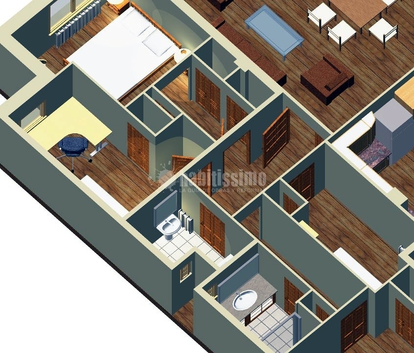 Rehabilitación integral de vivienda.