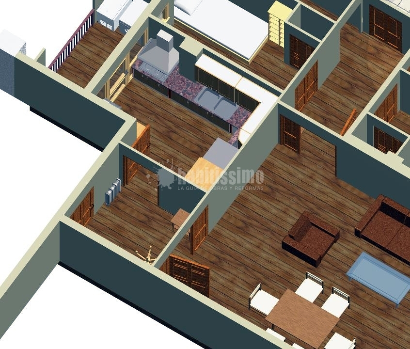 Rehabilitación de vivienda.