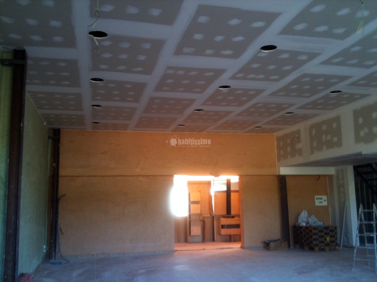 Insonorización, Techos Registrables, Pladur