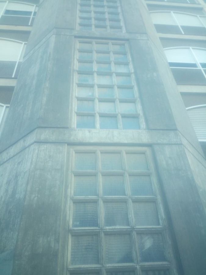 restauración y limpieza de torreones de escalera  