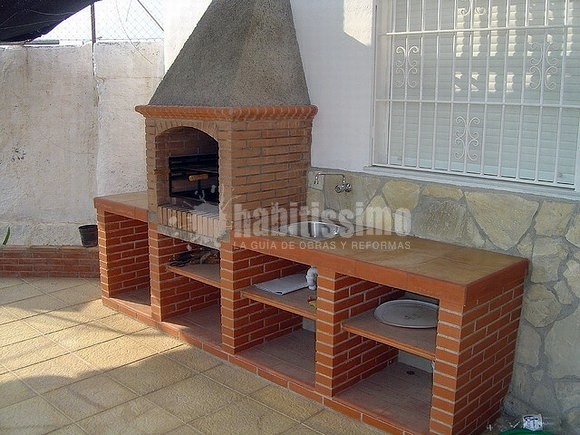 Albañiles, Barbacoas Obra, Muros Ladrillo Visto