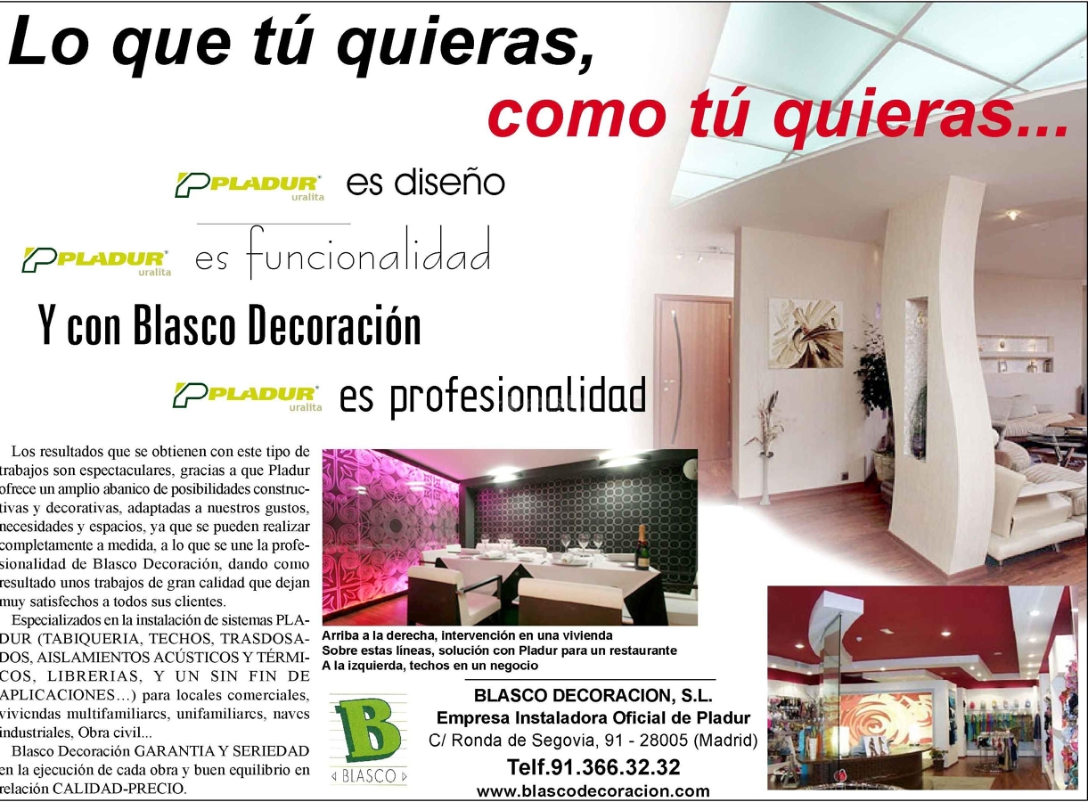 Pladur, Librerías, Aislamientos