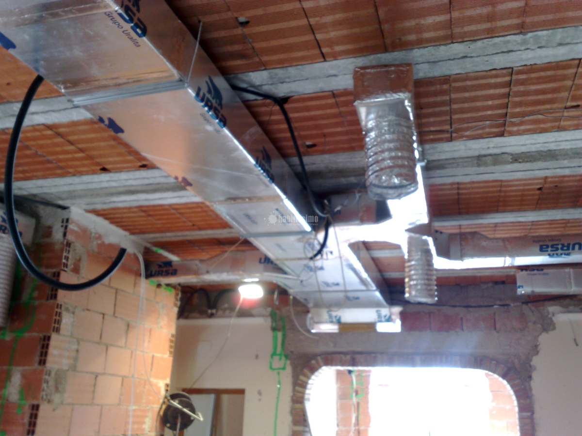 Aire Acondicionado, Conductos Fibra Chapa