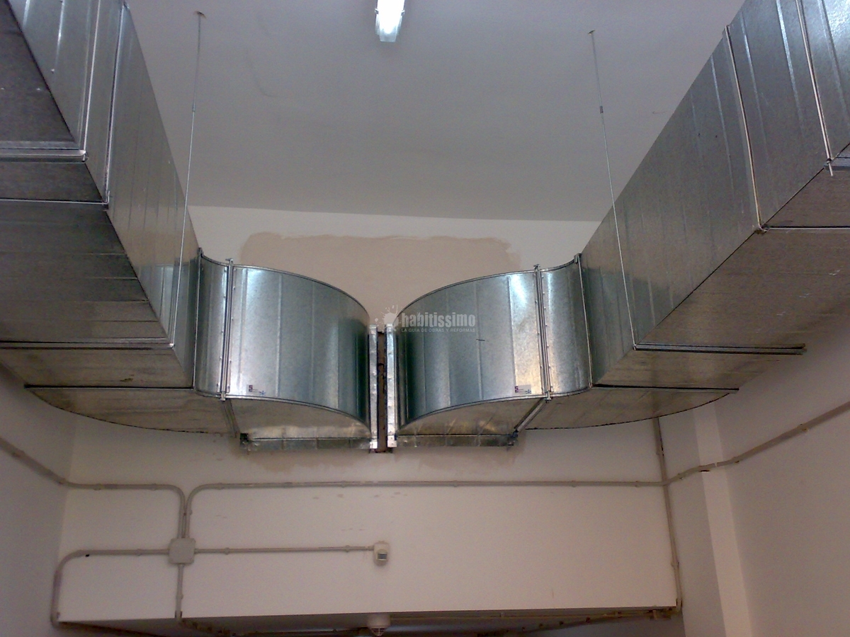 Aire Acondicionado, Conductos Fibra Chapa