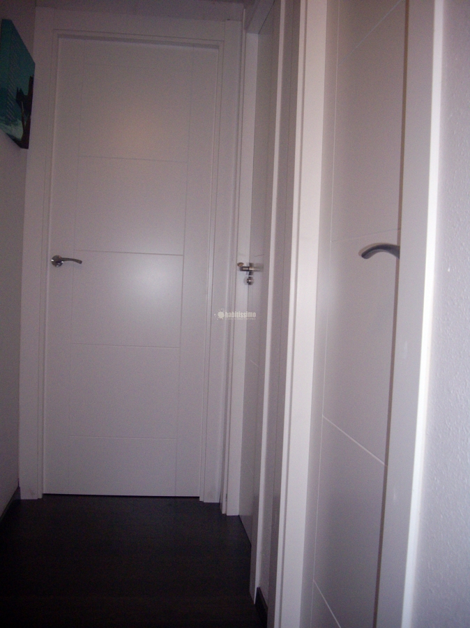 Puertas lacadas en blanco