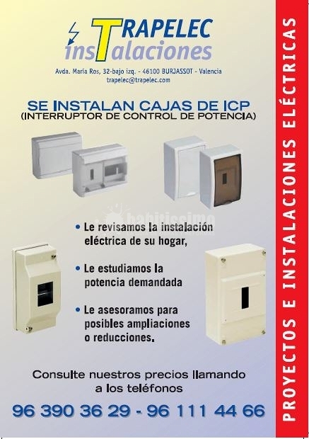 Electricistas, Electricidad, Icp